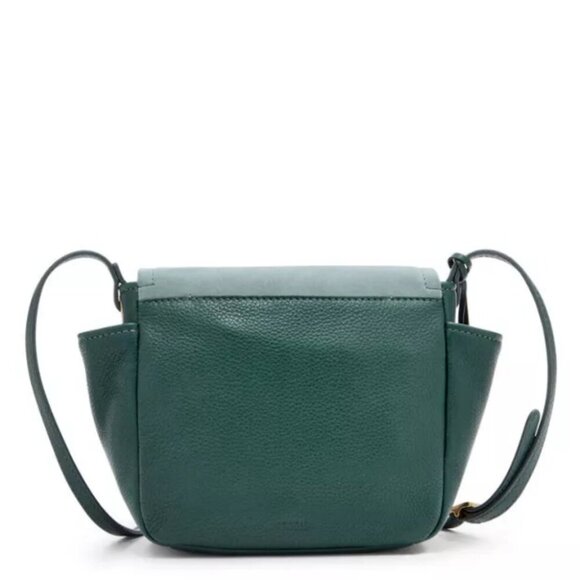 FOSSIL | Alpine Green Ava Crossbody Bag Leather Suede - Picture 3 of 10